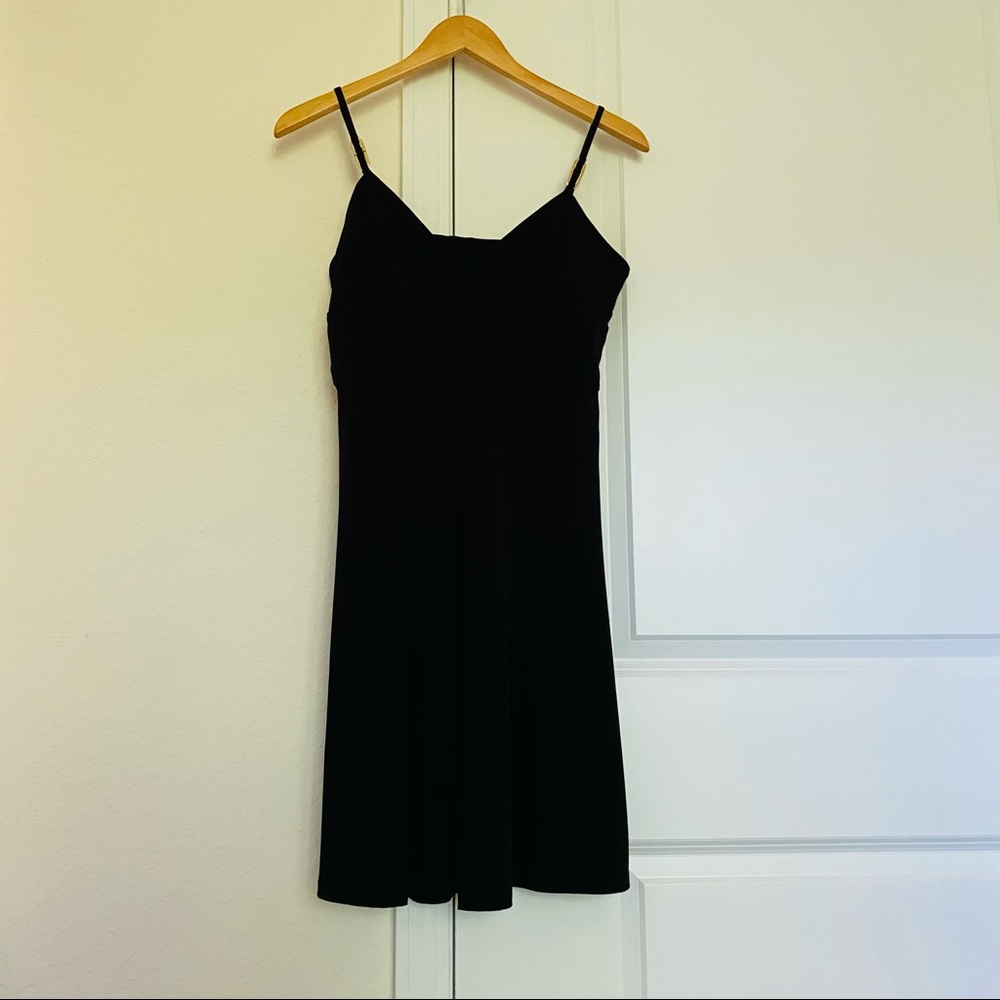 Michael kors black strap dress